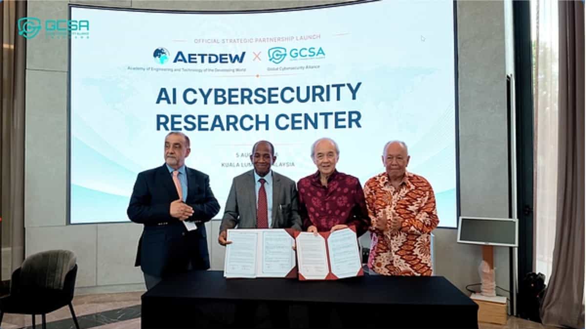 GCSA and AETDEW Jointly Establish AI Cybersecurity Research Center